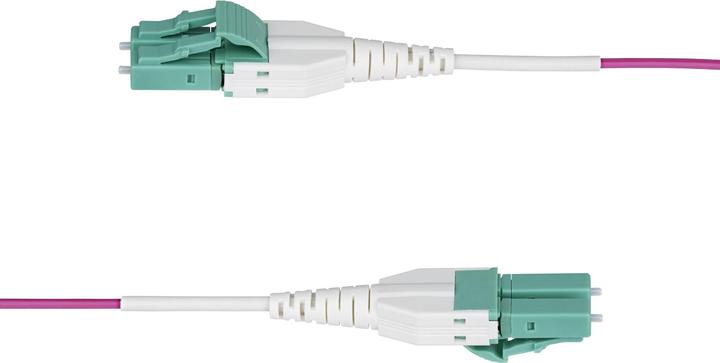 Produktbild StarTech 30M OM4 MULTIMODE FIBER CABLE UNIBOOT/OFNR RISER/100G (S/FTP, CAT7, 30 m)