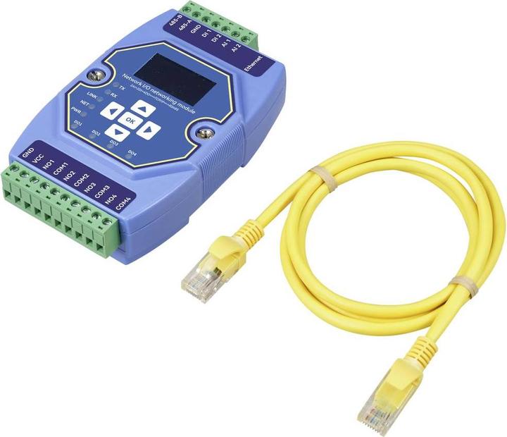 Actual product image Tru Components TC-ME31-AAAX2240 Interface module Modbus-RTU, Modbus-TCP, Modbus Gateway, DI/O (4 Ports)