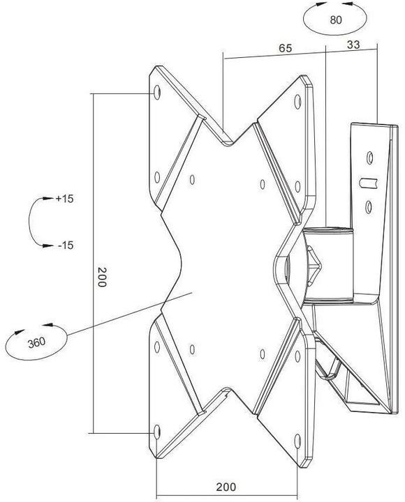 Produktbild Neomounts Fpma-W815 (Wand, 40")