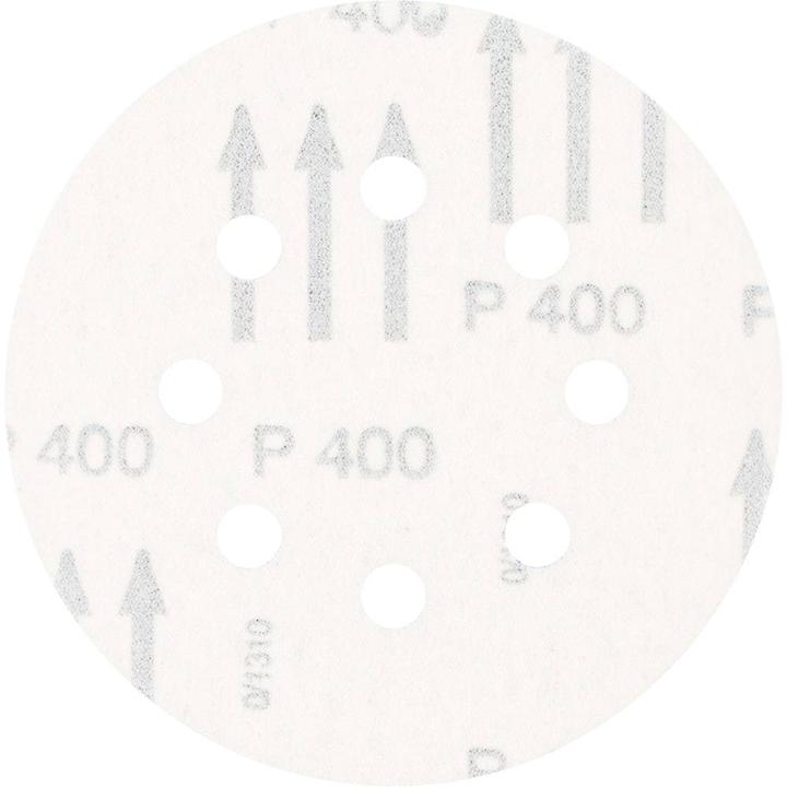 Produktbild Pferd Exzenterschleifpapier Klettscheibe 125 mm Korund A 400 Lochung 8 (400)