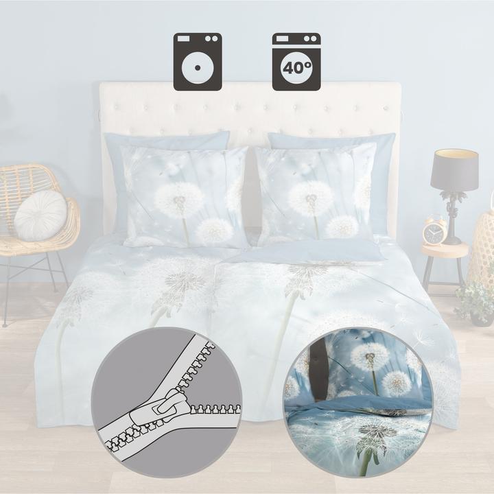 Immagine prodotto Good Morning Wishfull (Set di biancheria da letto, 135 x 200 cm, 80 x 80 cm)