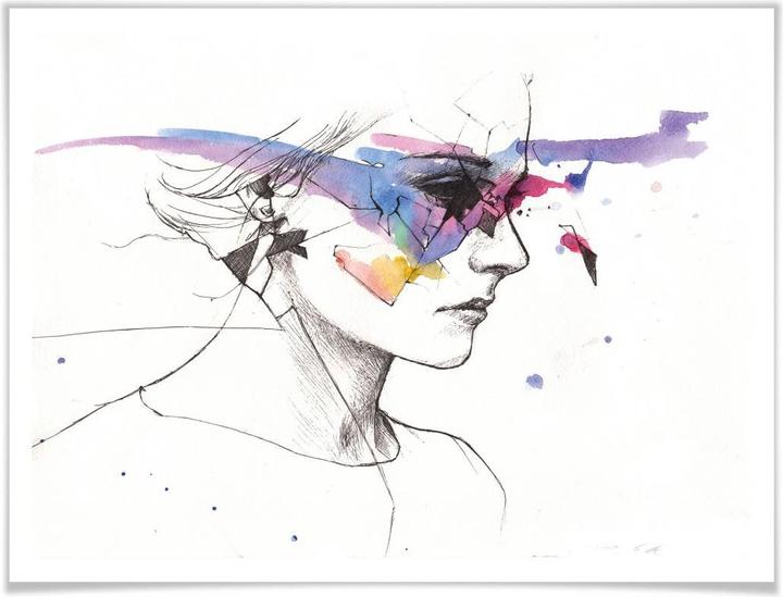 Immagine prodotto Trenddeko Faccia rotta (30 x 24 cm)