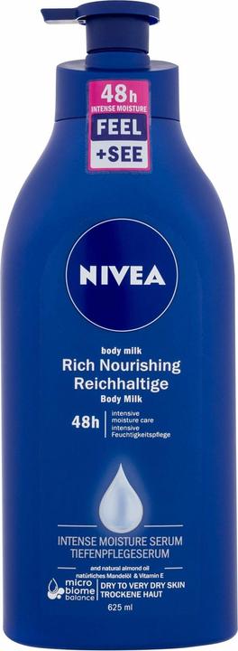 Image du produit NIVEA Lait corporel riche nourrissant (Lotion pour le corps, 625 ml)
