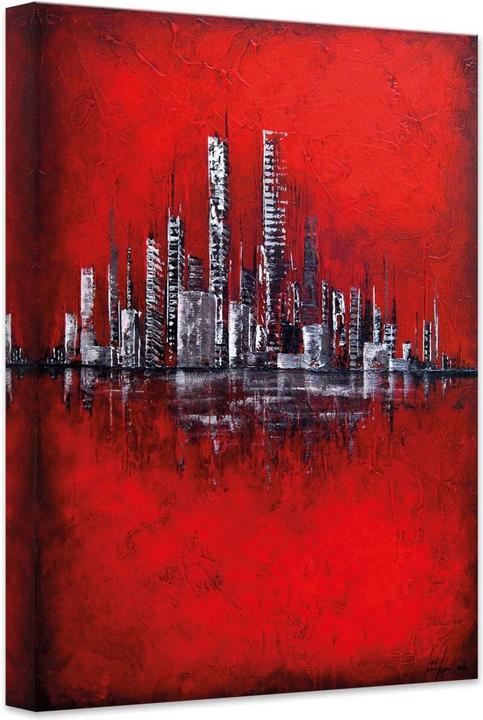 Produktbild Trenddeko Fedrau - Rot (20 x 30 cm)