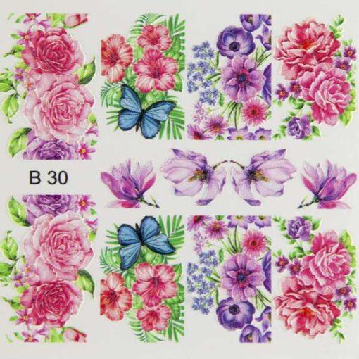 Produktbild BrillBird Nagelsticker (B30) - 3D (Nagellacktrockner)