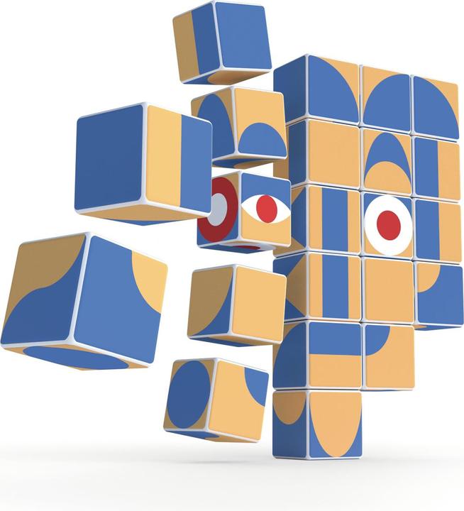 Actual product image Geomag Magicube Art Pattern 25 pcs