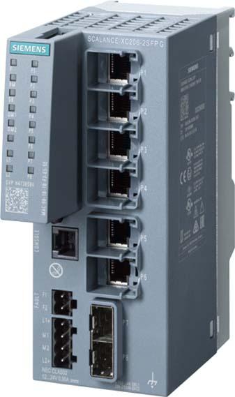 Actual product image Siemens Package 1xSCALANCE XC-200 Go Gigabit! 6GK5206-2GS00-0AP0