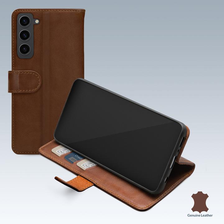 Produktbild Mobilize Portemonnaie aus Leder (Samsung Galaxy S23)