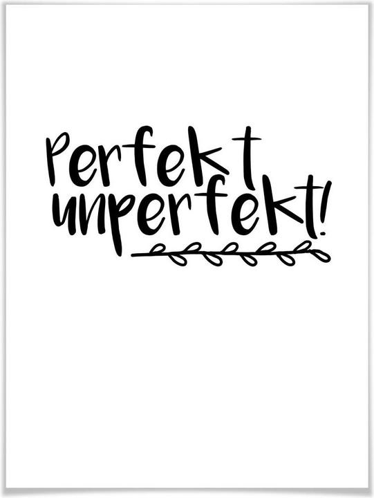 Actual product image Trenddeko Perfect imperfect (40 x 50 cm)