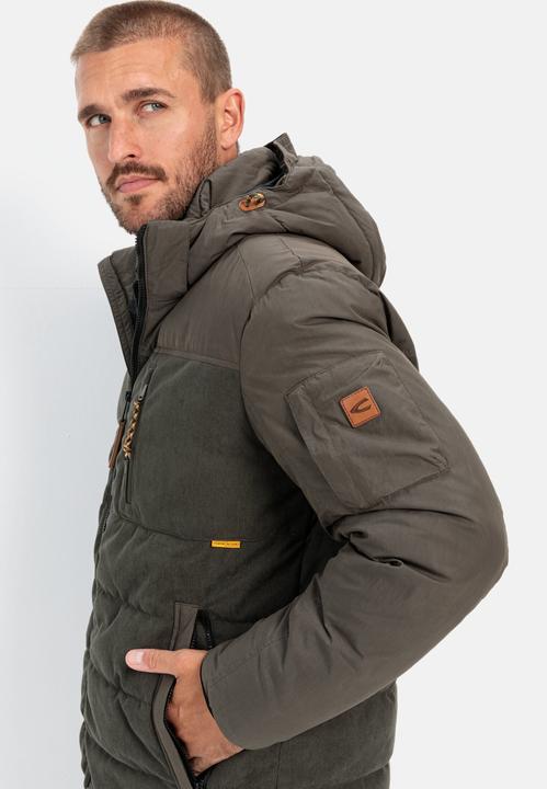 Produktbild Camel Active Stepp-Blouson mit abnehmbarer Kapuze (52)