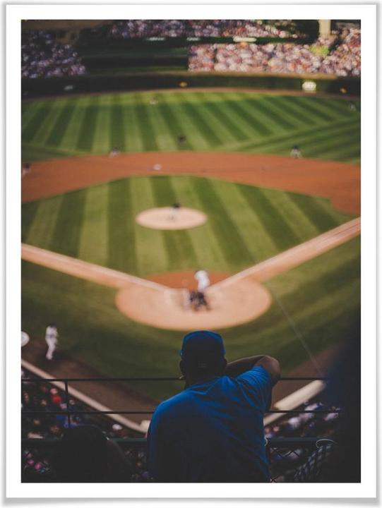 Image du produit Trenddeko Baseball américain (30 x 40 cm)