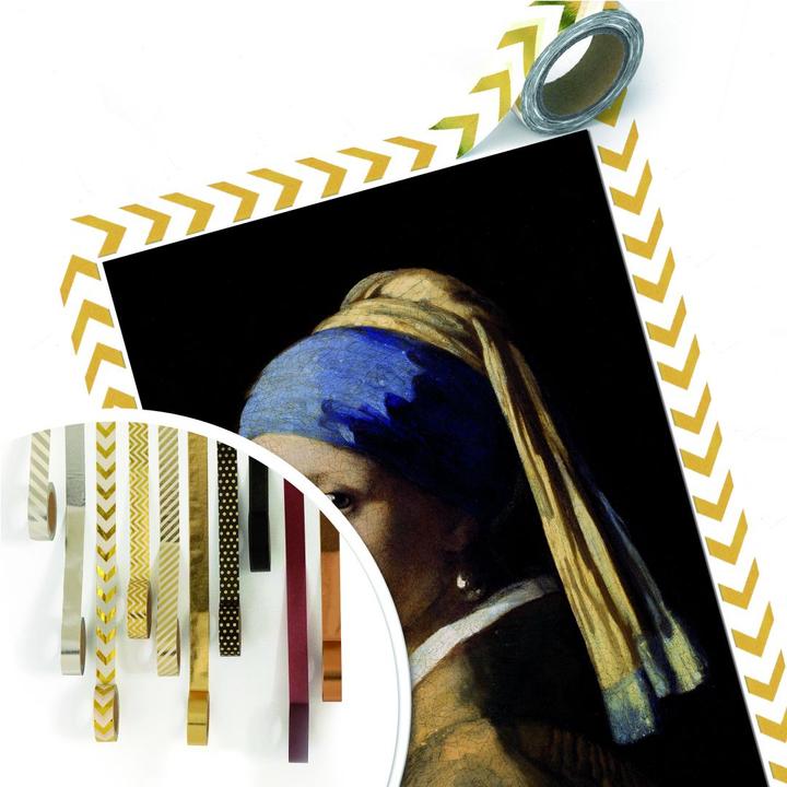 Image du produit Trenddeko Vermeer - La fille à la boucle d'oreille en perle (80 x 120 cm)