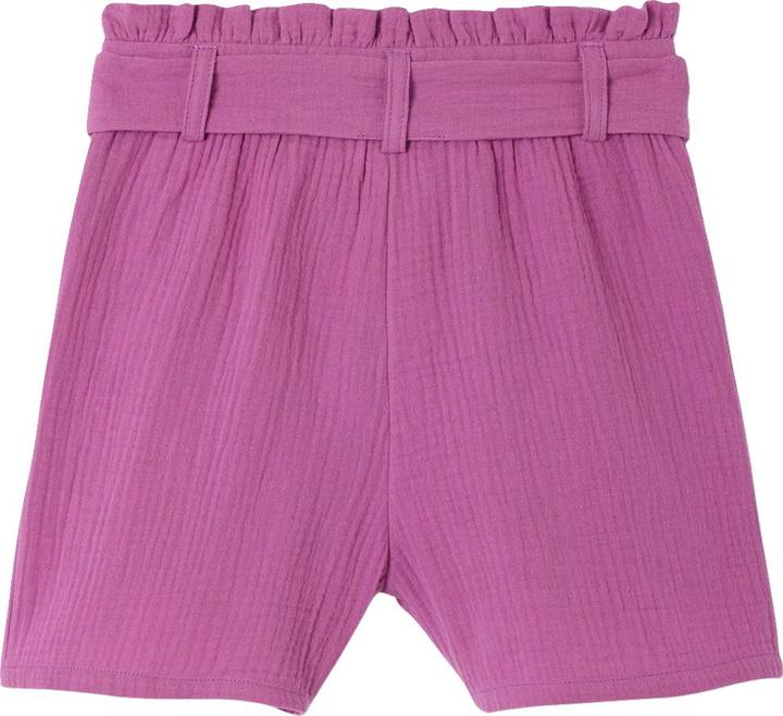 Actual product image Vertbaudet Mädchen Musselin-Shorts mit Gürtel (158)