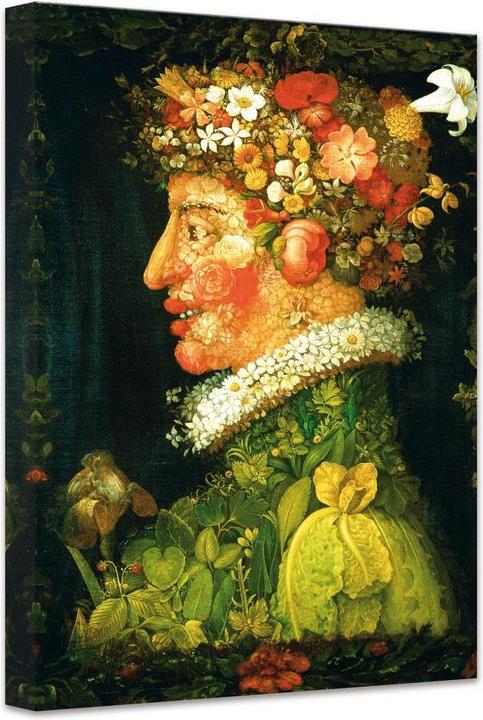 Produktbild Trenddeko Giuseppe Arcimboldo - Der Frühling (30 x 45 cm)