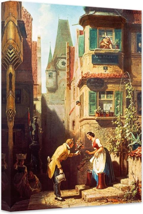 Produktbild Trenddeko Spitzweg - Der ewige Hochzeiter (40 x 60 cm)