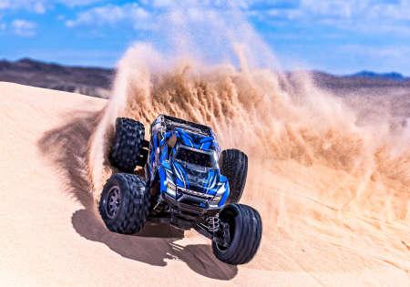 Produktbild Traxxas M.TRUCK MINI MAXX 4WD EP RTR BLUE BL-2s BRUSHLESS MIT LadegerÃ¤t & Akku (RTR Ready-to-Run)