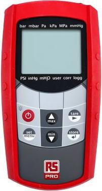 Actual product image Rs Pro MH 5130 + RS MSD 10 BAE Absolute pressure gauge with leak test, 0bar  10bar
