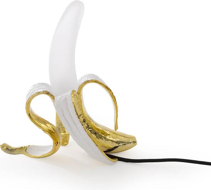 Image du produit Seletti Banana Lamp Louie Lampe de table or (480 lm, E14)