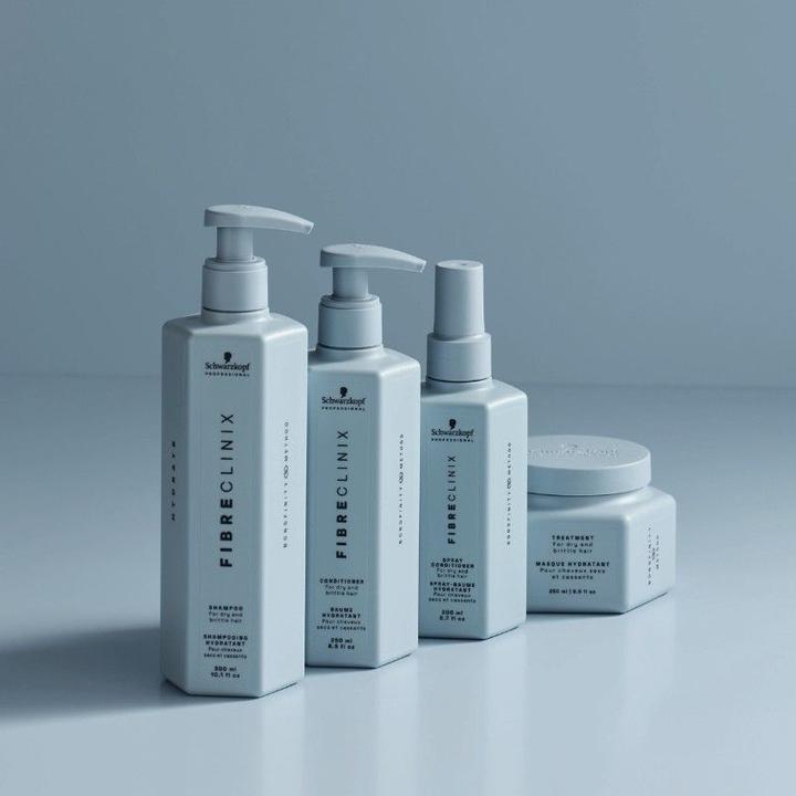Image du produit Schwarzkopf Fibre Clinix - Shampooing hydratant (300 ml, Shampoing liquide)