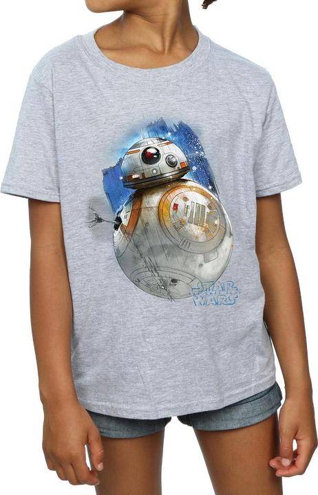 Star Wars Mädchen BB8 TShirt gebürstet