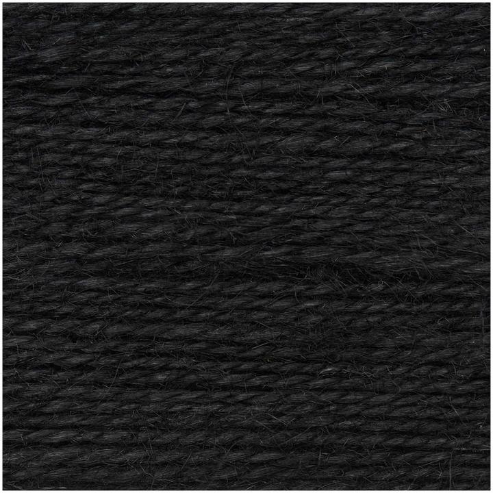Actual product image Rico Design Wool Creative Nature 50 g, Black (100 m)