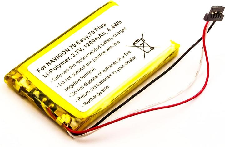 Produktbild AGI Akku kompatibel mit Navigon 70 Easy|70/71 Plus|70/71 Premium