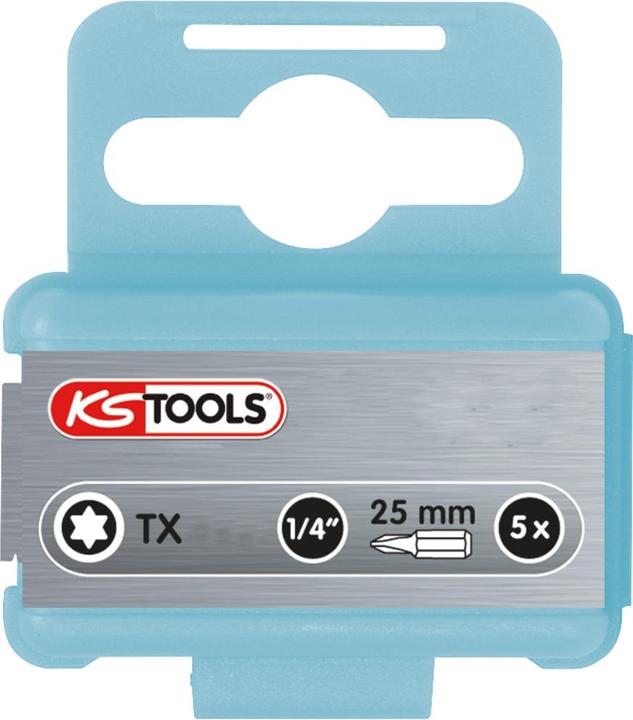 Actual product image KS Tools 1/4" stainless steel bit (T10)