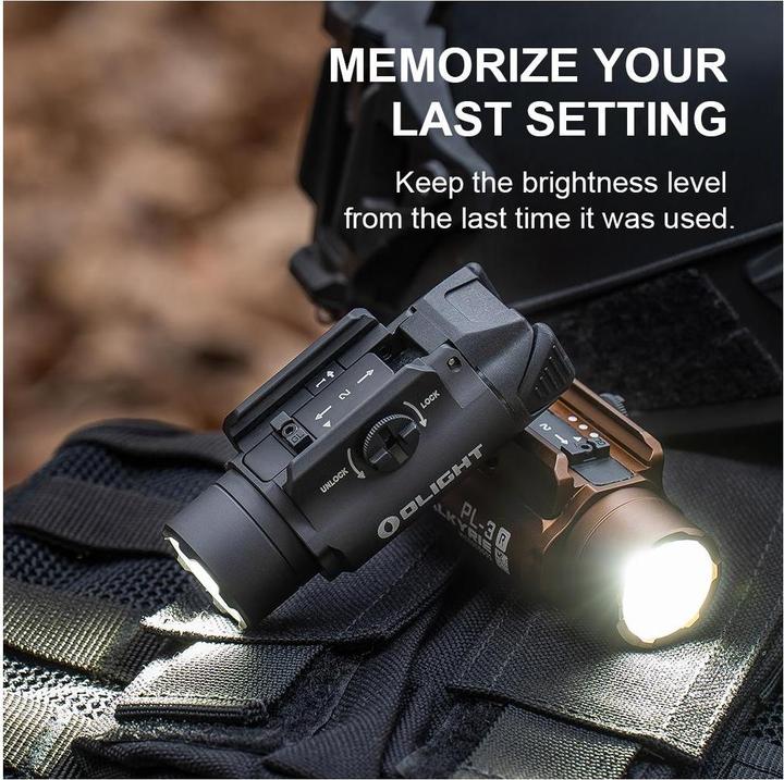 Image du produit Olight PL-3R Valkyrie Lampe pour armes (1500 lm)