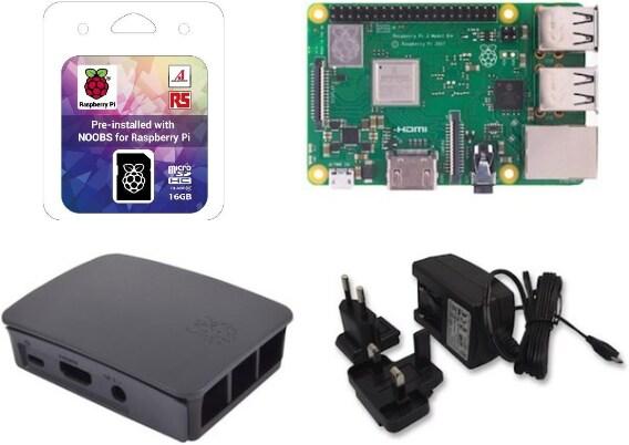 Raspberry Pi 3 + Starter Kit completo