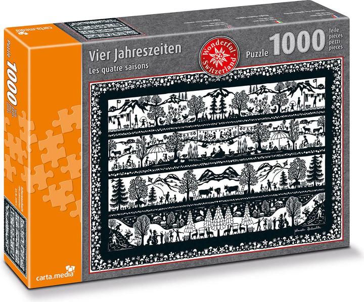 Actual product image Four Seasons (1000 pieces)