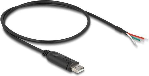 Produktbild Delock Adapterkabel USB 2.0 Typ-A zu seriell RS-485 3 x offe (0.01 m)