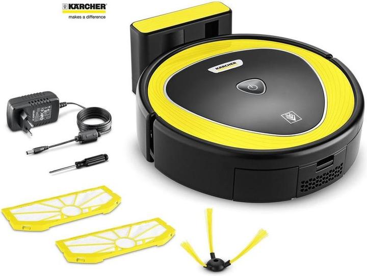 Kärcher Karcher RC-3 Roboter Dust Cleaner Roboter-Staubsauger mit App.Betrieb, 14,8 Volt, 71 dB (a) (Saugroboter)