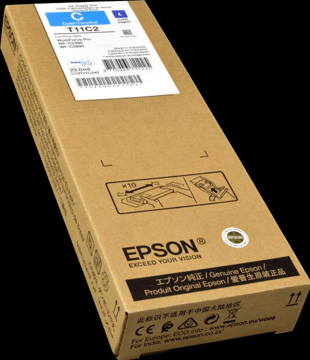 Produktbild Epson WF-C53xx/WF-C58xx Series Ink Cartridge L Cyan 3,000 pages (C)