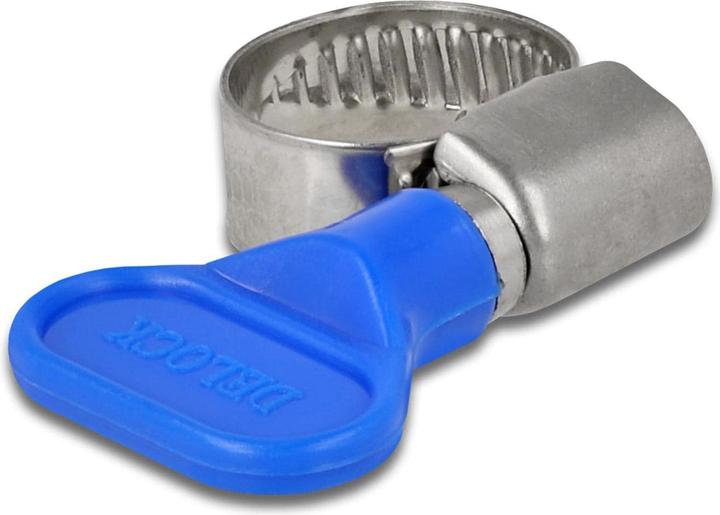 Delock Schlauchschelle mit Flügelmutter 10