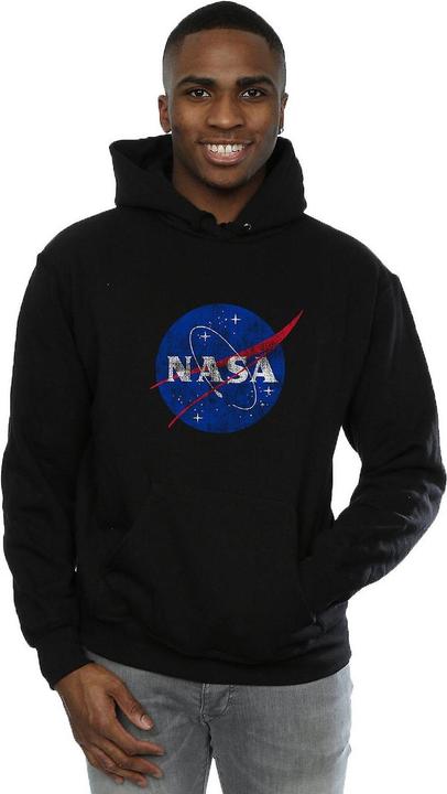 Immagine prodotto Nasa Felpa con cappuccio in cotone Insignia Uomo (L)