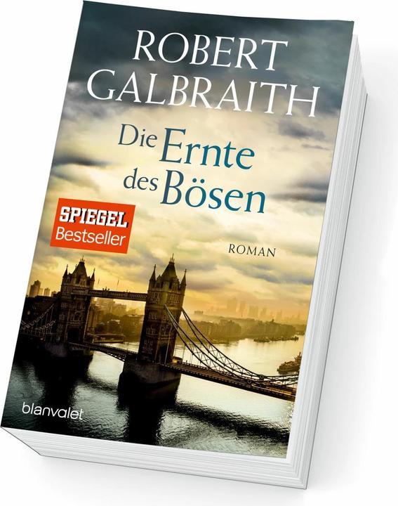 Produktbild Die Ernte des Bösen (Deutsch, Robert Galbraith, 2017)