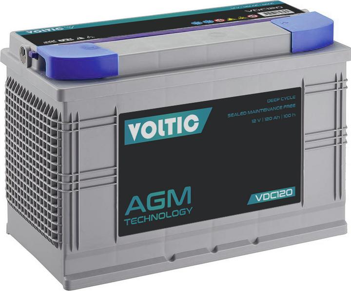 Actual product image Voltic VDC120 Deep Cycle (12 V, 120 Ah)