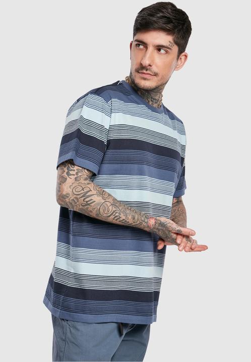 Immagine prodotto Urban Classics Tee a strisce dell'alba tinta in filo (S)