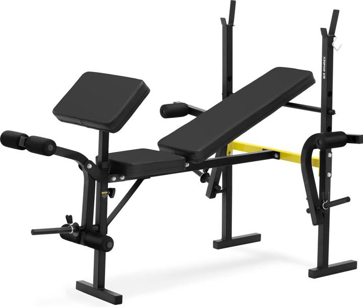 Actual product image Gymrex Multifunktionshantelbank Hantelbank bis 100 kg belastbar verstellbar