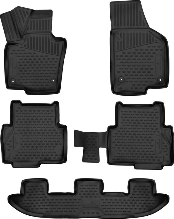 Walser XTR rubber mats (2 front mats + 2 rear mats)