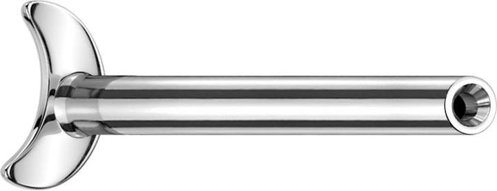 Immagine prodotto Star Piercing Anello teschio in argento con occhi in cristallo rosso (Acciaio chirurgico 316L, senza ottone)