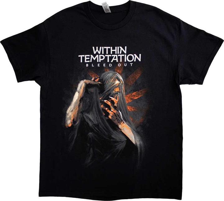 Within Temptation Bleed Out TShirt Rückseitiger Aufdruck