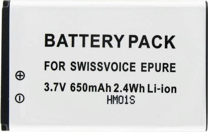 Produktbild AccuCell Akku Swissvoice Epure Fulleco Duo, Epure