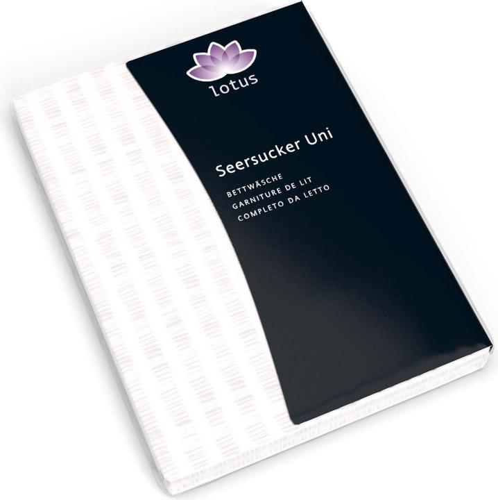 Image du produit Lotus Bettwaren Satin seersucker (Taie d'oreiller, 65 x 65 cm)