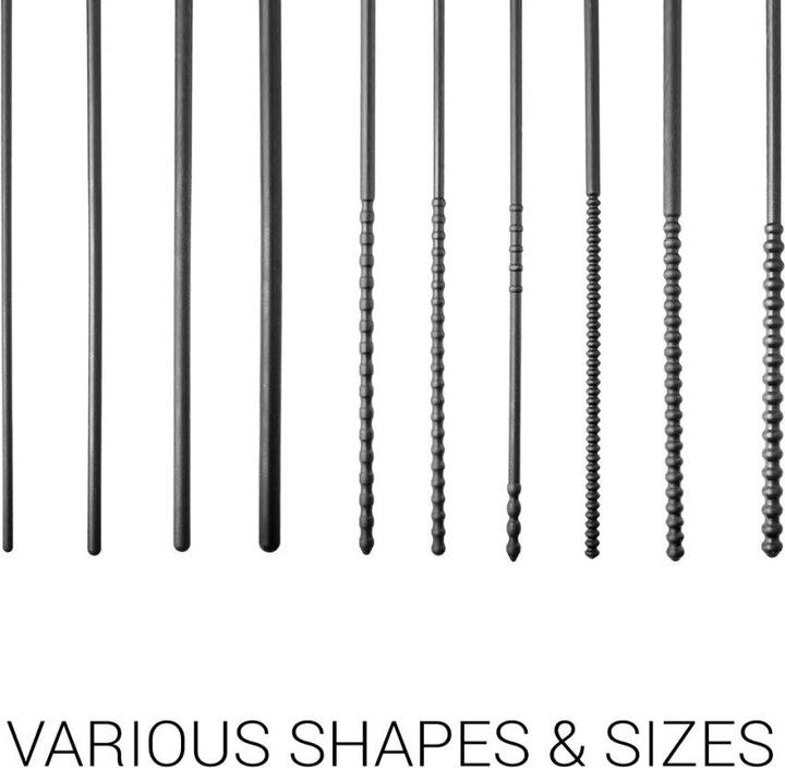 Valeurs nutritives et ingrédients All Black 10mm Sonde Urétrale En Silicone
