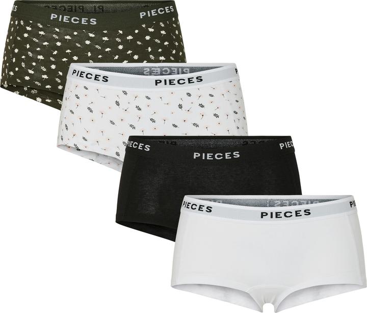 Immagine prodotto Pieces Pclogo Lady 4 Pack Aop/Solid Noos Bc (S, confezione da 4)