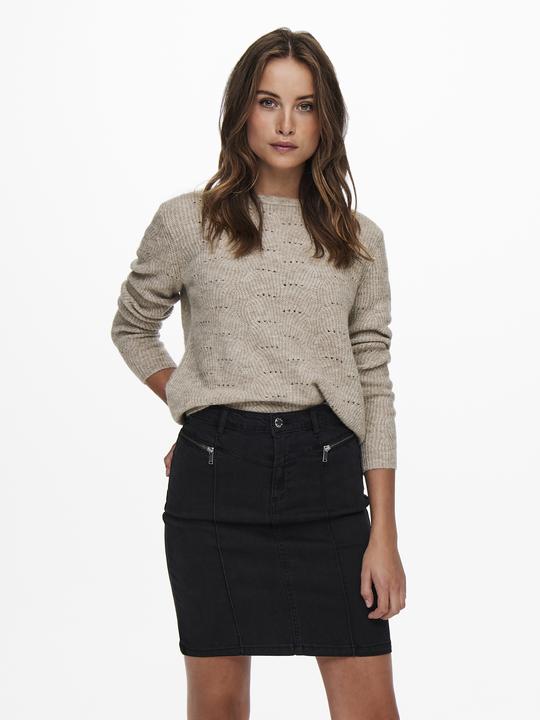 Produktbild Only Einfarbig Strickpullover (L)