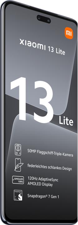 Xiaomi 13 Lite (128 GB, Nero, 6.55", Doppia SIM, 5G)