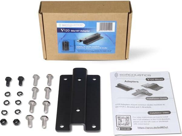 Actual product image Isoacoustics V120 50x107 adapter (1 pcs., Wall installation)