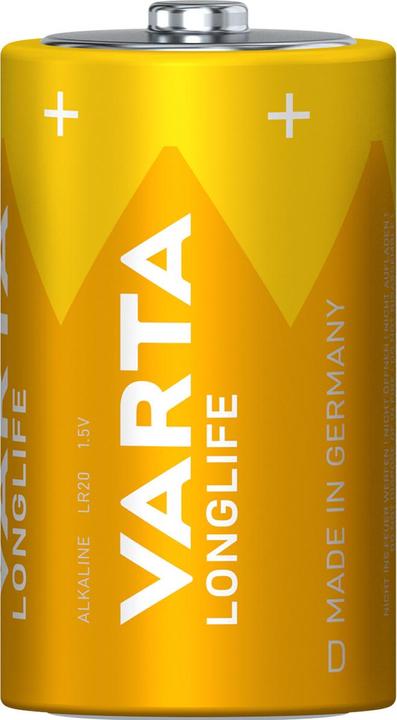 Produktbild Varta LONGLIFE Extra (6 Stk., D, 15800 mAh)